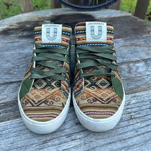 URUBAMBAS handmade footwear from Peru 🇵🇪 traditional design canvas shoes UK 6